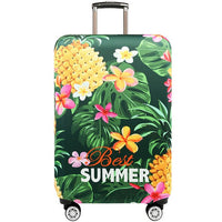 Plant Flower Thicken Luggage Cover Travel Accessories For 18-32Inch