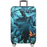 Plant Flower Thicken Luggage Cover Travel Accessories For 18-32Inch