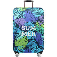Plant Flower Thicken Luggage Cover Travel Accessories For 18-32Inch