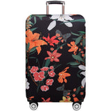Plant Flower Thicken Luggage Cover Travel Accessories For 18-32Inch
