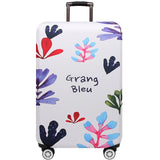 Plant Flower Thicken Luggage Cover Travel Accessories For 18-32Inch