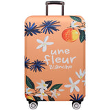 Plant Flower Thicken Luggage Cover Travel Accessories For 18-32Inch