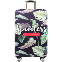 Plant Flower Thicken Luggage Cover Travel Accessories For 18-32Inch
