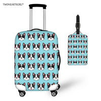 TWOHEARTSGIRL Travel Accessories Cartoon Basenji Dog Print