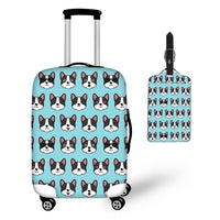 TWOHEARTSGIRL Travel Accessories Cartoon Basenji Dog Print